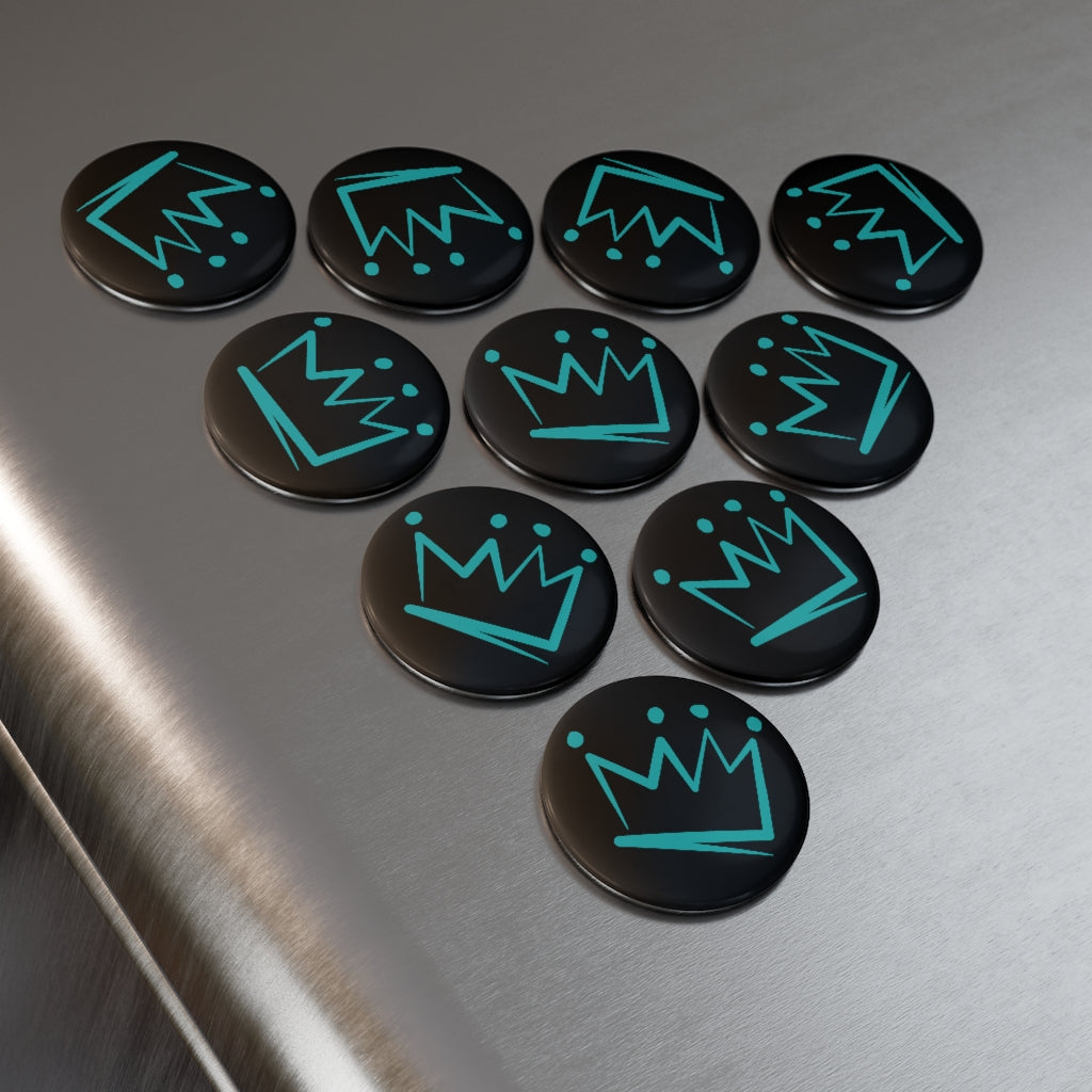 Button Magnet, Round (1 & 10 pcs)